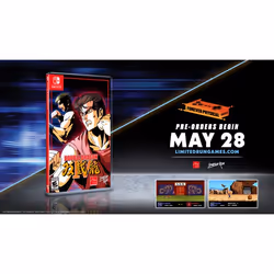 Limited Run Games Double Dragon IV, Switch Standard English Nintendo Switch