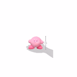 Little Buddy 1684 Kirby 25th Anniversary Small Kirby 6"""" Plush  Multicolor