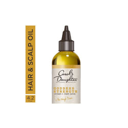 Carol's Daughter Goddess Strength Scalp Oil and Hair Oil Deep Treatment, 4.2 fl oz