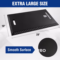 WORKPRO Extra Thick Kneeling Pad  Soft Foam Knee Cushioning  Extra Large Foam Kneeler Mat for AutoRepair  Gardening  Workout Su