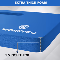 WORKPRO Extra Thick Kneeling Pad  Soft Foam Cushioning for Knee  Large Foam Kneeler Mat for Gardening  Bathing Baby  Workout Supplies  17.5 x 11 x 1.5