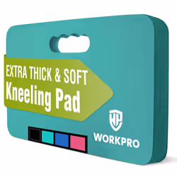 WORKPRO Extra Thick Kneeling Pad Soft Foam Cushioning for Knee Large Foam Kneeler Mat for Gardening Bathing Baby Workout ...