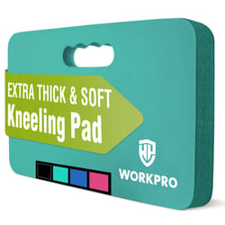 WORKPRO Extra Thick Kneeling Pad  Soft Foam Cushioning for Knee  Large Foam Kneeler Mat for Gardening  Bathing Baby  Workout Supplies  17.5 x 11 x 1.5