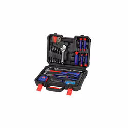 160-Piece Home Repair Tool Kit with Durable Storage Case, Household DIY Tool Set Including Pliers, Sockets, Screwdrivers, Hex ...