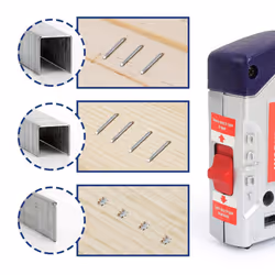 WORKPRO Heavy Duty T50 7500-Count Staples for Staple Gun  1/2""+3/8""