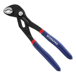 Water Pump Pliers, 33mm Wide Jaw Capacity Quick Adjustable Tongue and Groove Plier, CR-V Steel Slip Joint Pipe Grips Tools with Non-Slip Handle, 180mm