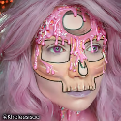 Mehron Makeup Paradise Makeup AQ Pro Size | Stage & Screen  Face & Body Painting  Special FX  Beauty  Cosplay  and Halloween | Water Activated Face Pa