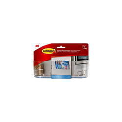 Command Large Caddy  Clear  with 4 Clear Indoor Strips  Organize Damage-Free