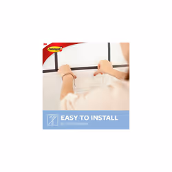 Command Large Caddy  Clear  with 4 Clear Indoor Strips  Organize Damage-Free