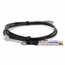 AddOn Networks QDD-400-CU0-5M-AO InfiniBand/fibre optic cable 0.5 m QSFP-DD DAC Black