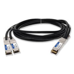 AddOn Networks ADD-Q4AR2Q56MX-P1M InfiniBand/fibre optic cable 1 m QSFP-DD 2x QSFP56 DAC Black