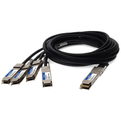 AddOn Networks ADD-Q4AR4Q56MX-P1M InfiniBand/fibre optic cable 1 m QSFP-DD 4x QSFP56 DAC Black