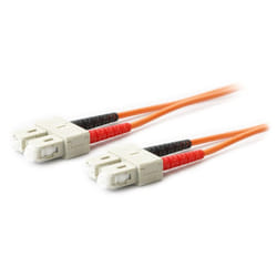 AddOn Networks 1m MMF SC/SC InfiniBand/fibre optic cable Orange
