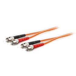 AddOn Networks 1m MMF ST/ST InfiniBand/fibre optic cable Orange