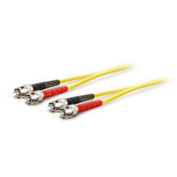 AddOn Networks 3m SMF ST/ST InfiniBand/fibre optic cable Yellow