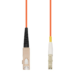 AddOn Networks ADD-SC-LC-0-5MS6MMFP InfiniBand/fibre optic cable 0.5 m MMF Orange