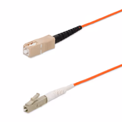 AddOn Networks ADD-SC-LC-0-5MS6MMFP InfiniBand/fibre optic cable 0.5 m MMF Orange