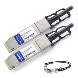 AddOn Networks 8m, QSFP+ - QSFP+ InfiniBand/fibre optic cable QSFP+ Black
