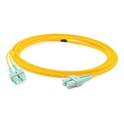 AddOn Networks ADD-ASC-ASC-6M9SMF InfiniBand/fibre optic cable 6 m SC Yellow