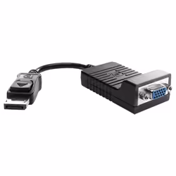 AddOn Networks AS615AA-AO-5PK, 0.2 m, VGA (D-Sub), DisplayPort, Male, Female, Black