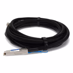 AddOn Networks ADD-QMXSCI-PDAC1M InfiniBand/fibre optic cable 1 m QSFP+ 4x SFP+ DAC Black, Stainless steel