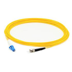 AddOn Networks 25m, ST - LC InfiniBand/fibre optic cable Yellow