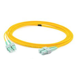 AddOn Networks ADD-ASC-ASC-15M9SMF InfiniBand/fibre optic cable 15 m SC Yellow