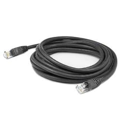 AddOn Networks ADD-1FCAT6NB-BK networking cable Black 0.3 m Cat6 U/UTP (UTP)