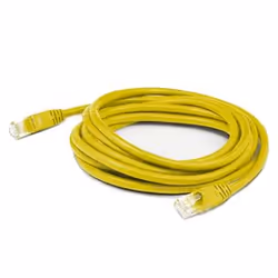 AddOn Networks ADD-10FSLCAT6-YW, 3.05 m, Cat6, U/UTP (UTP), RJ-45, RJ-45, Yellow