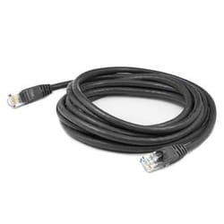 AddOn Networks ADD-12FCAT6A-BK networking cable Black 3.66 m Cat6a U/UTP (UTP)