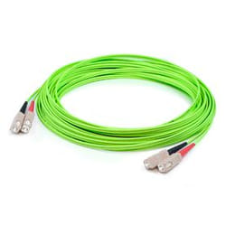 AddOn Networks ADD-SC-SC-1M5OM5 InfiniBand/fibre optic cable 1 m OFNR Green