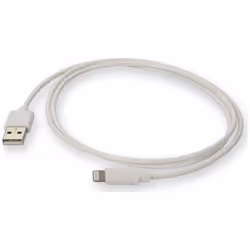 AddOn Networks USBA2LGT3FW-AO lightning cable White