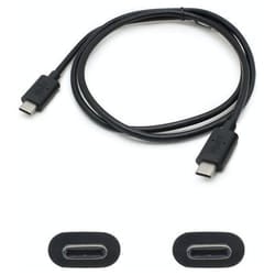AddOn Networks USBC2USBCRT6FB USB cable USB 3.2 Gen 1 (3.1 Gen 1) 1.83 m USB C Black