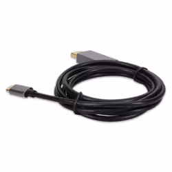 AddOn Networks USBC2DPMMAL-AA video cable adapter 0.2 m USB Type-C DisplayPort Black