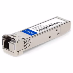 AddOn Networks GLC-BX10-U-I-AO, Fiber optic, 1000 Mbit/s, SFP, LC, BX, 10000 m
