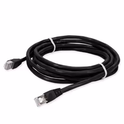 AddOn Networks 6ft RJ-45 (Male) to RJ-45 (Male) Black Cat6 Straight STP PVC Copper Patch Cable, 1.83 m, Cat6, U/FTP (STP), RJ ...