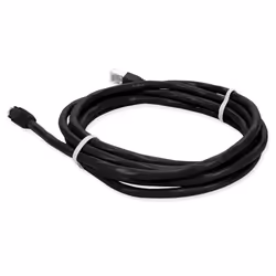 AddOn Networks 6ft RJ-45 (Male) to RJ-45 (Male) Black Cat6 Straight STP PVC Copper Patch Cable