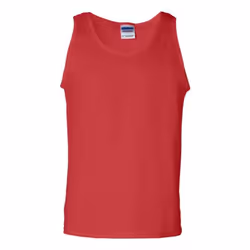 Gildan Ultra Cotton Tank Top - Red S