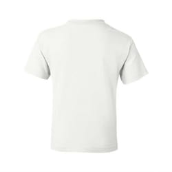 Gildan DryBlend Youth T-Shirt - White  XL