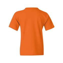 Gildan Heavy Cotton Youth T-Shirt - Safety Orange  M