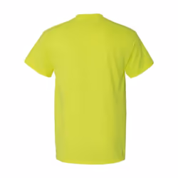 Gildan Heavy Cotton Pocket T-Shirt - Safety Green  XL