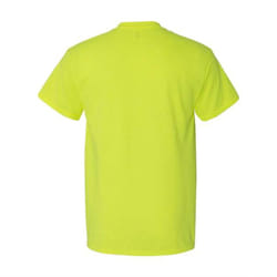 Gildan Heavy Cotton Pocket T-Shirt - Safety Green  XL