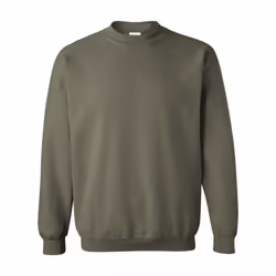 Gildan Heavy Blend Crewneck Sweatshirt - Military Green  S