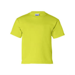 Gildan Ultra Cotton Youth T-Shirt - Safety Green  XL