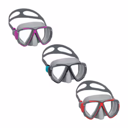 Bestway Dominator Adult 14+ Mask, Adult, Half face mask, Freediving, Polycarbonate, Polycarbonate, Assorted colours