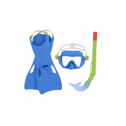 Bestway Crusader Essential Child 3+ Snorkel Set with Fins