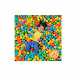 Bestway Plastic Play Balls 100ct | for Indoor Play  Ball Pit  Bouncers