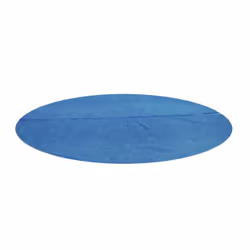 Bestway Flowclear 14 Feet Round Above Ground Solar Pool Cover Only for Pool Water Maintenance of Swimming Pools 15 Feet in Di ...