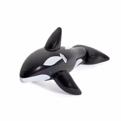 H2OGO! Jumbo Whale Rider Inflatable Pool Float