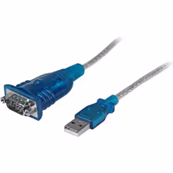 StarTech.com 1 Port USB to Serial RS232 Adapter - Prolific PL-2303 - USB to DB9 Serial Adapter Cable - RS232 Serial Converter ...